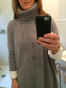 Picture of karen in a sweater with necklace