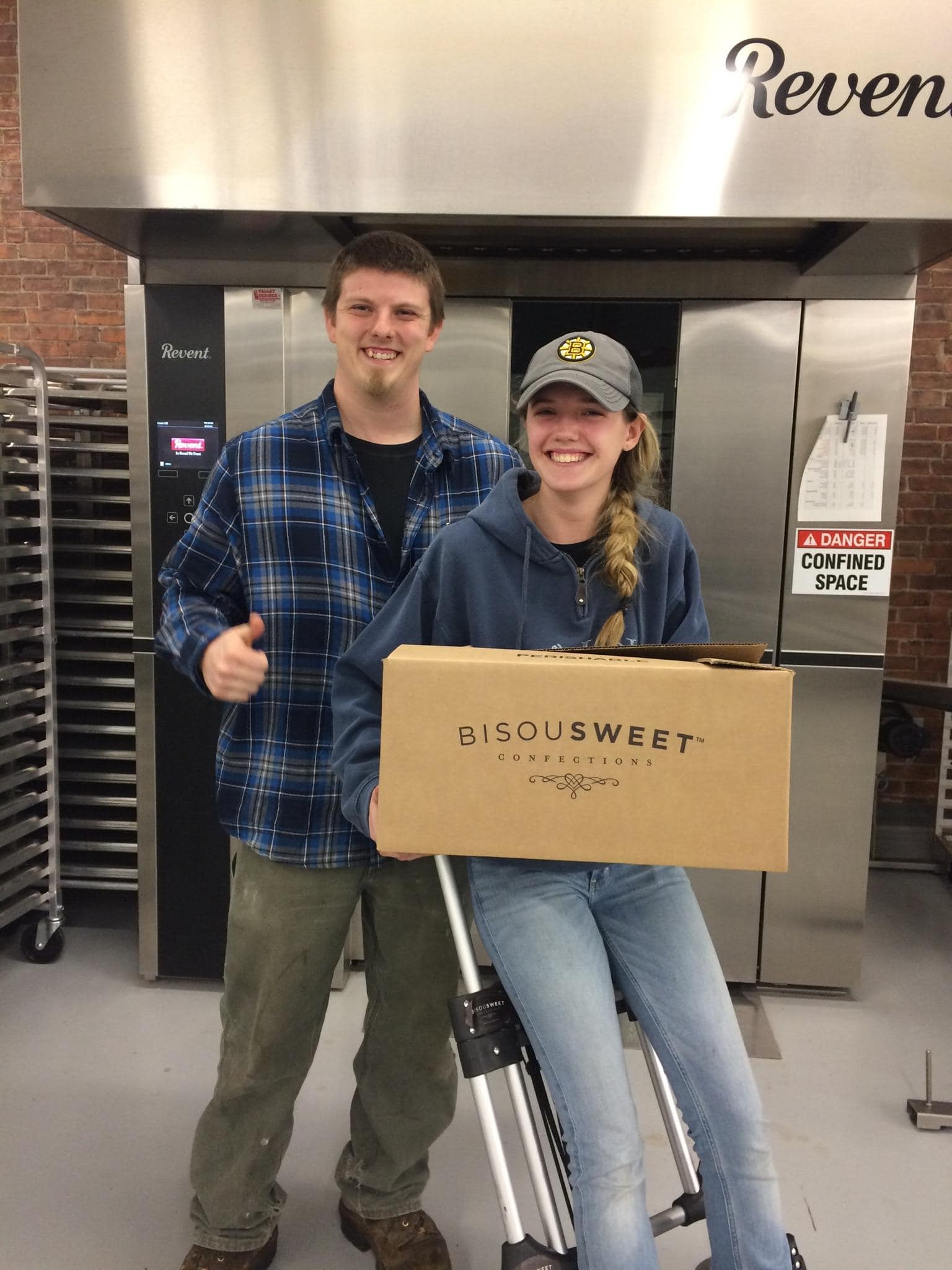 kenny and steph at bisousweet