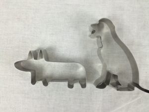 corgi and lab cookie cutters