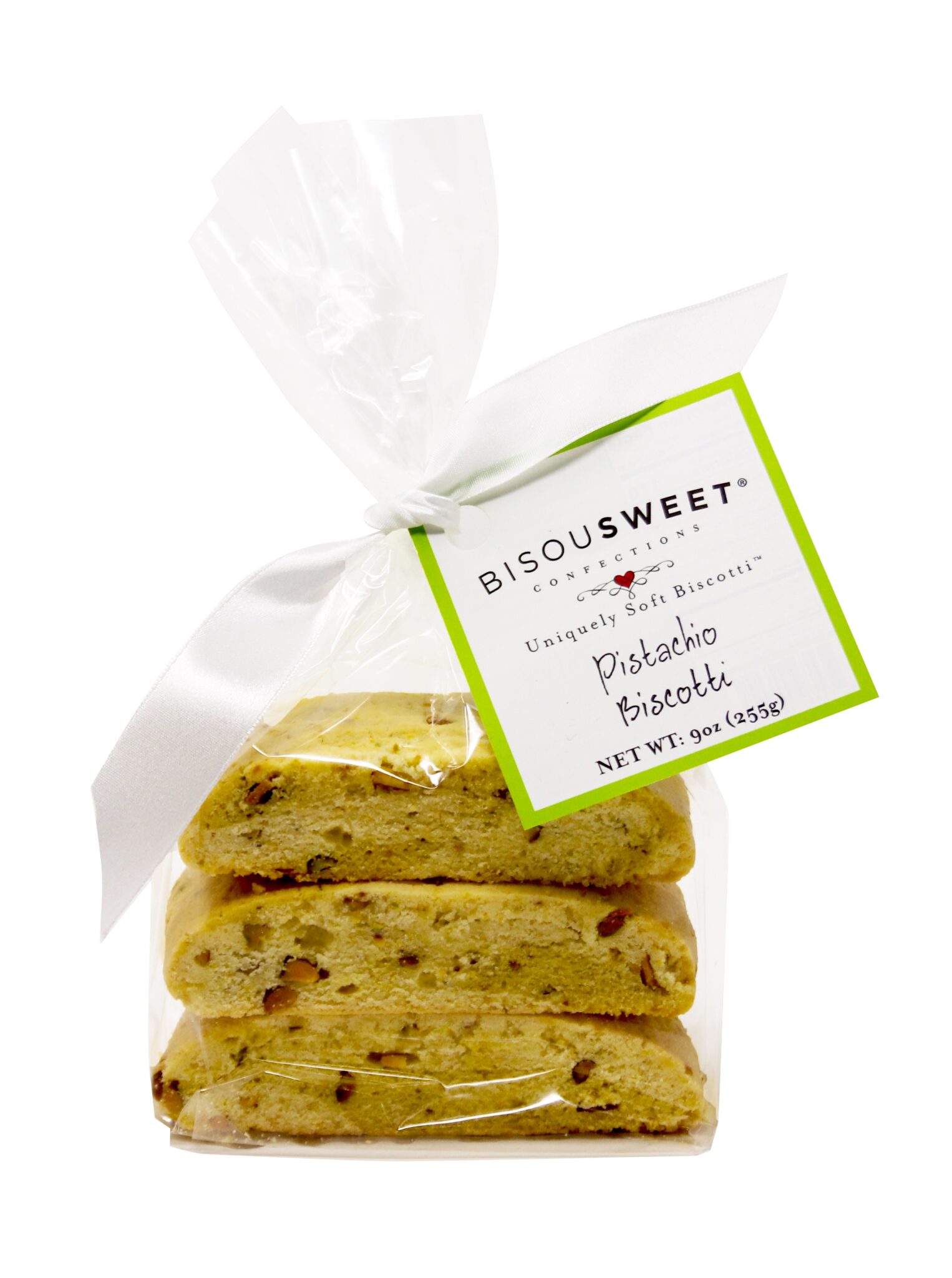 Pistachio Biscotti - Bisousweet Confections